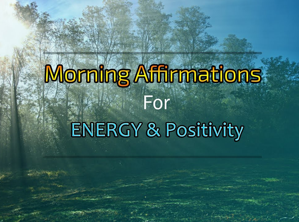 Morning Affirmations Poster